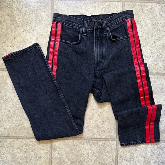 Rag & Bone Ankle With Red Tuxedo Double
Side Stripes - Picture 3 of 6